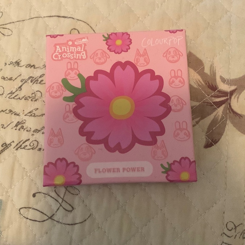 Colourpop Animal Crossing Blush in Flower Power New no box